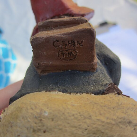 VTG 1987 TOM CLARK GNOME, SKIBO, SIGNED BY ARTIST - Picture 8 of 9